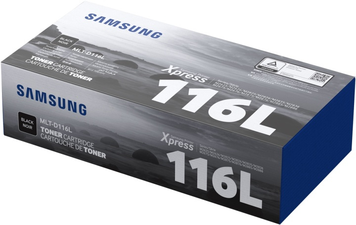 Samsung MLT-D116L Tonerkassett 1 styck Original Svart in de groep COMPUTERS & RANDAPPARATUUR / Printers & Accessoires / Inkt & Toner / Toner / Samsung bij TP E-commerce Nordic AB (A15827)