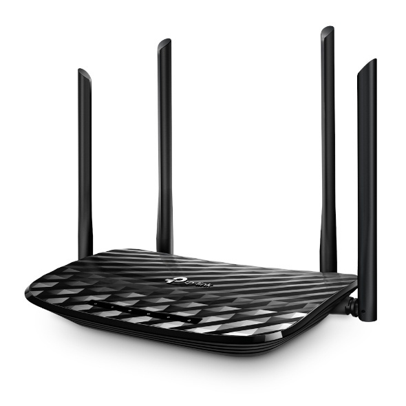 TP-LINK Archer C6 trådlös router Dual-band (2,4 GHz / 5 GHz) Svart in de groep COMPUTERS & RANDAPPARATUUR / Netwerk / Routers bij TP E-commerce Nordic AB (A15917)