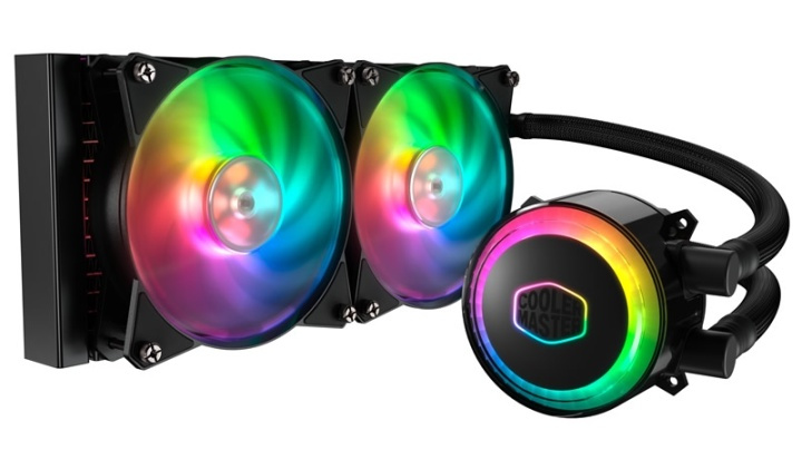 Cooler Master MASTERLIQUID ML240R RGB vätskekylning för datorer in de groep COMPUTERS & RANDAPPARATUUR / Computeronderdelen / Koeling / Processorkoelers bij TP E-commerce Nordic AB (A16083)