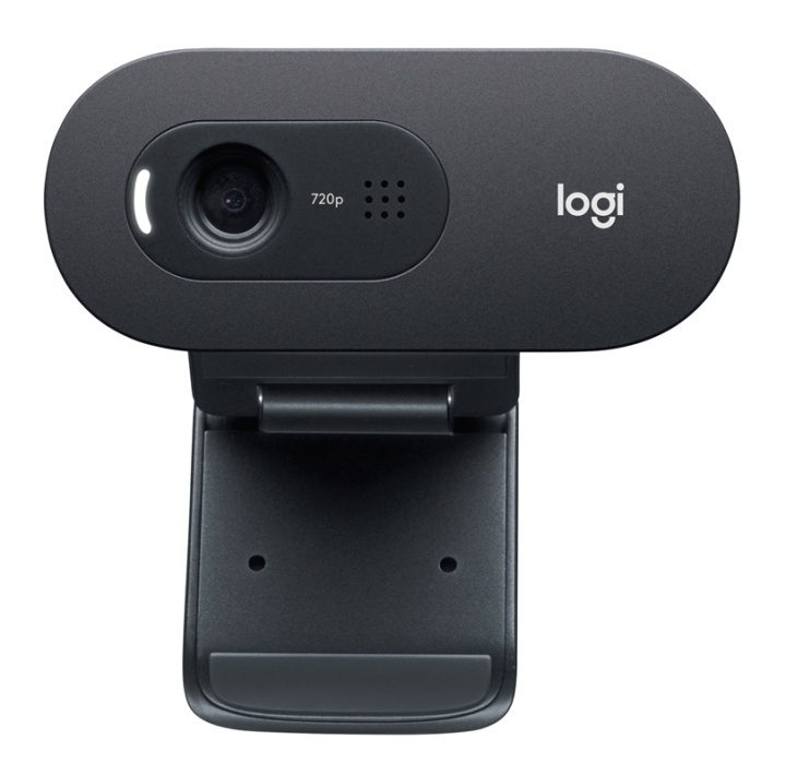 Logitech C505e webbkameror 1280 x 720 pixlar USB Svart in de groep COMPUTERS & RANDAPPARATUUR / Computeraccessoires / Webcamera\'s bij TP E-commerce Nordic AB (A16092)