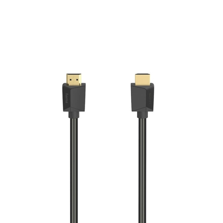 HAMA Cable HDMI High Speed 8K 48Gbit/s Black 1.0m in de groep HOME ELECTRONICS / Kabels & Adapters / HDMI / Kabels bij TP E-commerce Nordic AB (A16270)