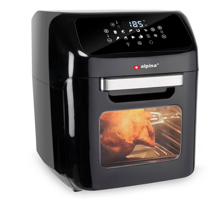 ALPINA Oven Air Fryer 12L in de groep HUISHOUDEN & TUIN / Huishoudelijke apparaten / Airfryers & friteuses bij TP E-commerce Nordic AB (A16381)