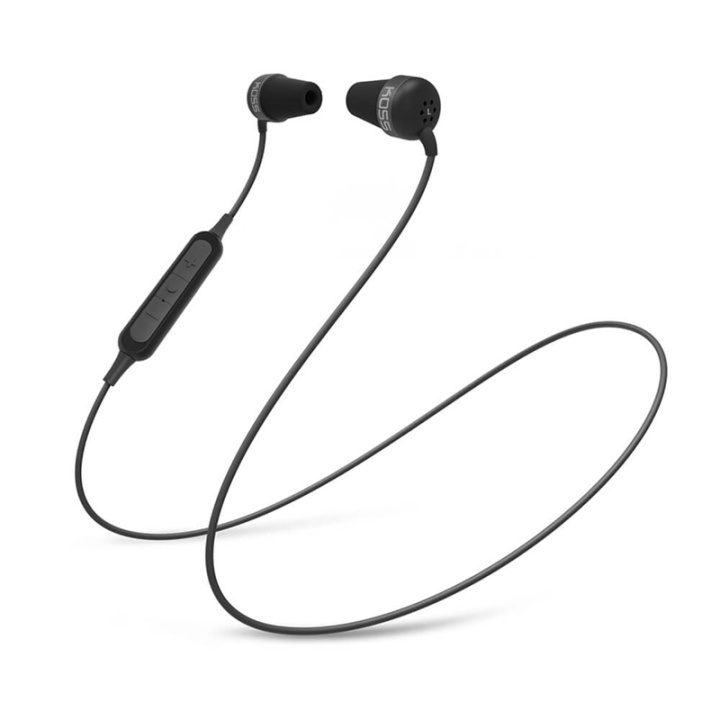KOSS Headphone In-Ear The Plug BT Black in de groep HOME ELECTRONICS / Audio & Beeld / Koptelefoon & Accessoires / Koptelefoon bij TP E-commerce Nordic AB (A16415)