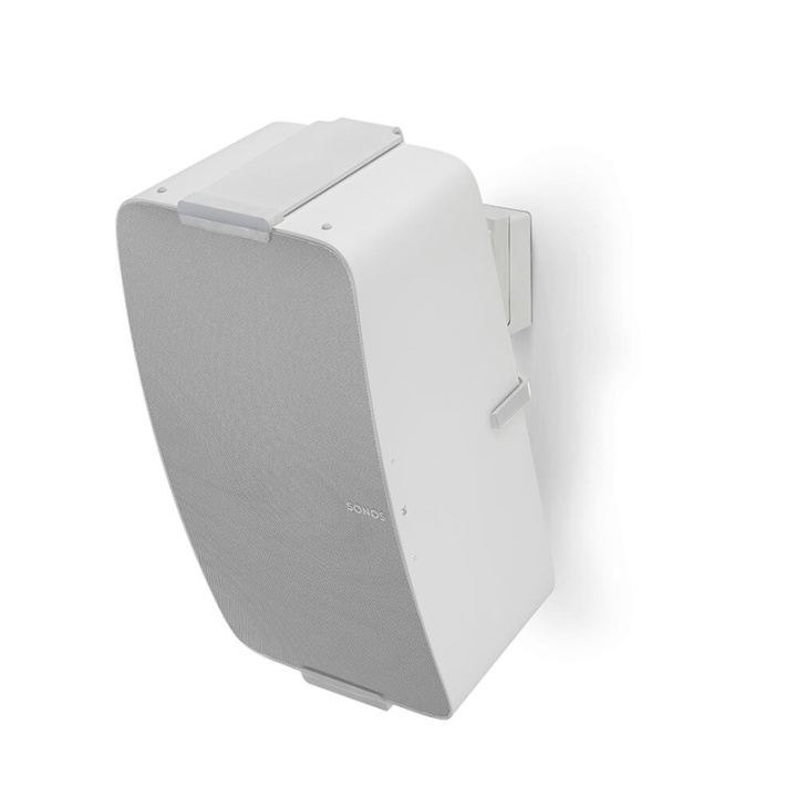 FLEXSON Wall mount for Sonos FIVE/PLAY:5 Vertical White in de groep HOME ELECTRONICS / Audio & Beeld / Luidsprekers & accessoires / Accessoires bij TP E-commerce Nordic AB (A16452)