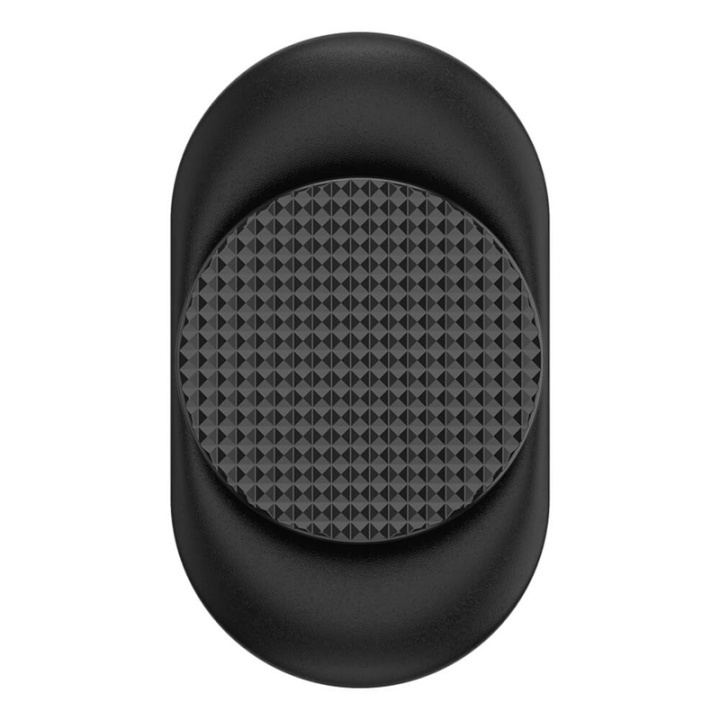 POPSOCKETS Pocketable Knurled Black Removable Grip with Standfunction in de groep SMARTPHONE & TABLETS / Overige accessoires / Popsockets bij TP E-commerce Nordic AB (A16461)