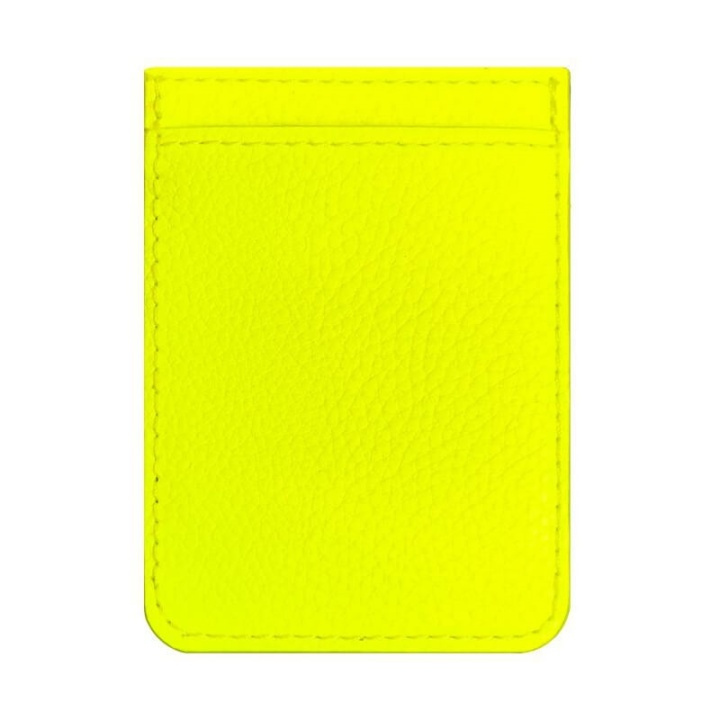 IDECOZ Cardpocket for Mobile Neon Yellow in de groep SMARTPHONE & TABLETS / Overige accessoires / Overige bij TP E-commerce Nordic AB (A16483)
