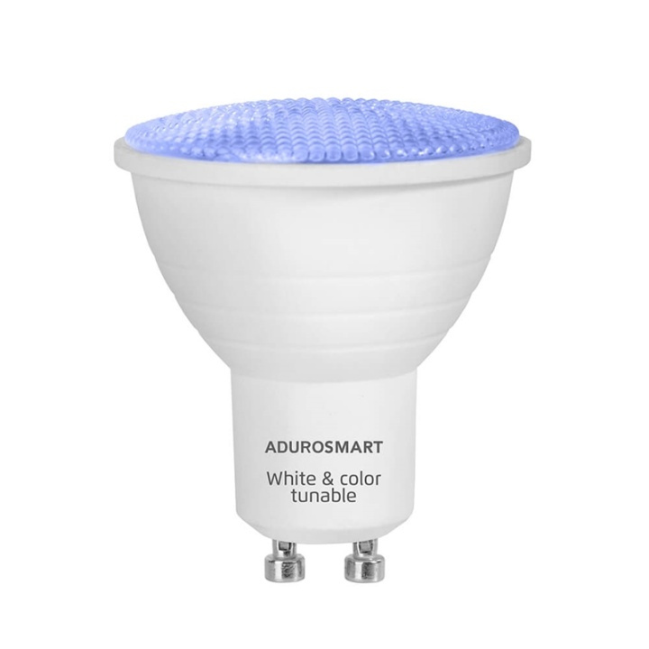 ADUROSMART Bulb GU10 RGBW Dimmable Zigbee in de groep HUISHOUDEN & TUIN / Smart home / Slimme verlichting bij TP E-commerce Nordic AB (A16509)