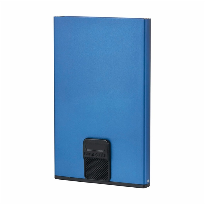 SAMSONITE Wallet ALUFIT RFID Card Case Slide TRUE BLUE in de groep SPORT, VRIJE TIJD & HOBBY / Accessoires / RFID bij TP E-commerce Nordic AB (A16518)