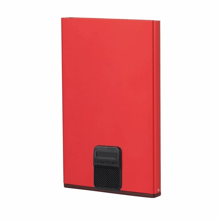 SAMSONITE Wallet ALUFIT RFID Card Case Slide RED in de groep SPORT, VRIJE TIJD & HOBBY / Accessoires / RFID bij TP E-commerce Nordic AB (A16520)