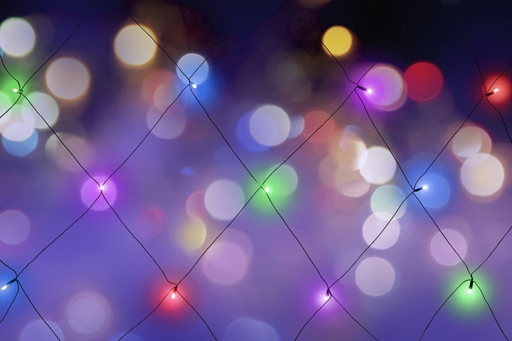 NORDIC HOME LED lichtrooster, veelkleurig, voor binnen en buiten, 120 x 150 cm in de groep HOME ELECTRONICS / Verlichting / Kerstverlichting bij TP E-commerce Nordic AB (A16565)