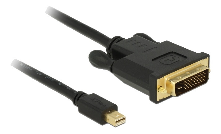 Delock Kabel mini DisplayPort 1.1 Stecker > DVI 24+1 Stecker 3 m in de groep COMPUTERS & RANDAPPARATUUR / Computerkabels / DVI / Kabels bij TP E-commerce Nordic AB (A16823)