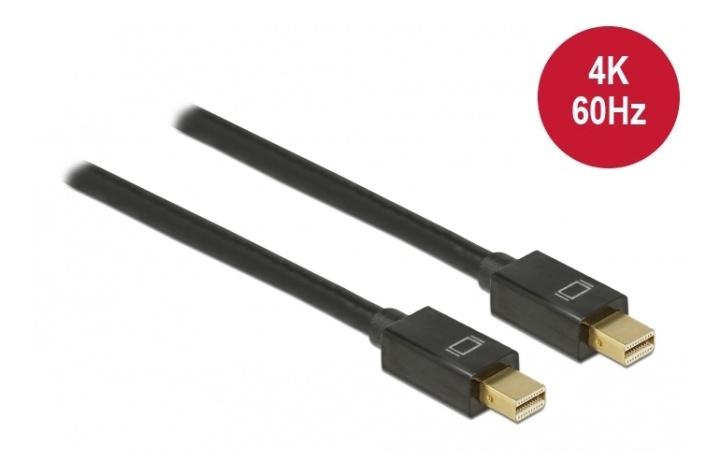 Delock Kabel Mini DisplayPort 1.2 Stecker > Mini DisplayPort Stecker 4 in de groep COMPUTERS & RANDAPPARATUUR / Computerkabels / DisplayPort / Kabels bij TP E-commerce Nordic AB (A16824)