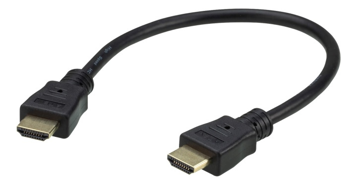 ATEN 0.3M HDMI 2.0 Cable M/M 30AWG Black in de groep HOME ELECTRONICS / Kabels & Adapters / HDMI / Kabels bij TP E-commerce Nordic AB (A16830)