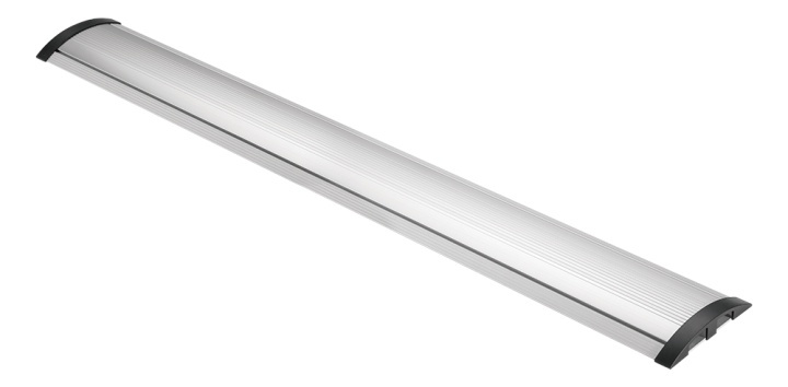 DELTACO Office Aluminium vloer kabelafdekking, 1104x139x22 mmr in de groep HOME ELECTRONICS / Kabels & Adapters / Kabelbeheer bij TP E-commerce Nordic AB (A16841)