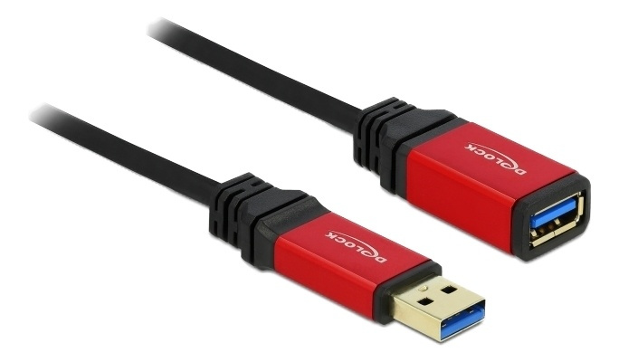 Delock Extension Cable USB 3.0 Type-A male > USB 3.0 Type-A female 2 m in de groep COMPUTERS & RANDAPPARATUUR / Computerkabels / USB / USB-A / Kabels bij TP E-commerce Nordic AB (A16849)