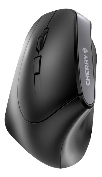 Cherry MW 4500 Left ergonomic vertical mouse for left hand in de groep COMPUTERS & RANDAPPARATUUR / Muizen en toetsenborden / Muizen / Draadloos bij TP E-commerce Nordic AB (A17002)