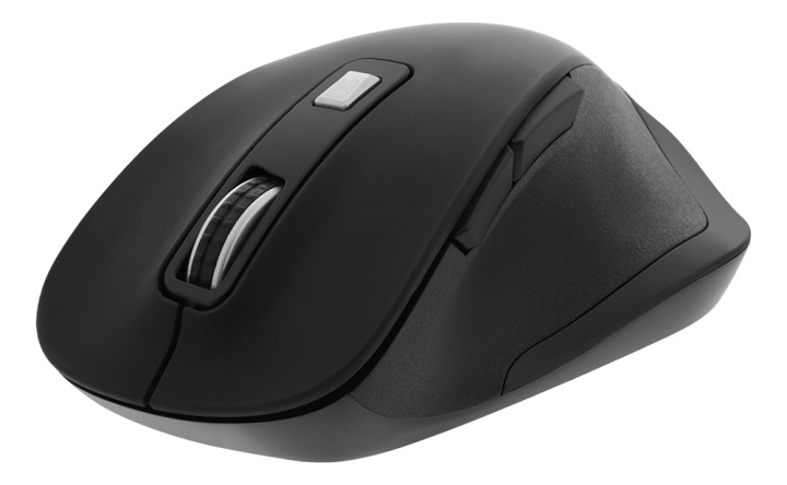 DELTACO Office ergonomic mouse, silent clicks, wireless 2.4G, 2400 DPI in de groep COMPUTERS & RANDAPPARATUUR / Muizen en toetsenborden / Muizen / Draadloos bij TP E-commerce Nordic AB (A17004)