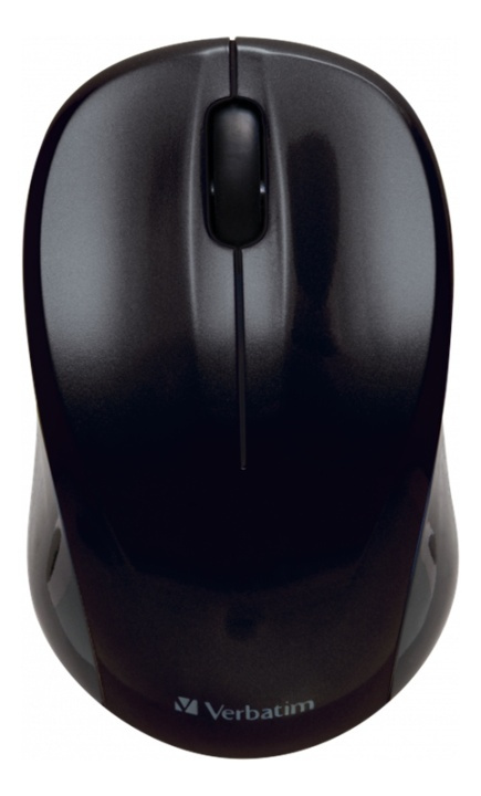 Verbatim Go Nano Wireless Mouse Black in de groep COMPUTERS & RANDAPPARATUUR / Muizen en toetsenborden / Muizen / Draadloos bij TP E-commerce Nordic AB (A17010)