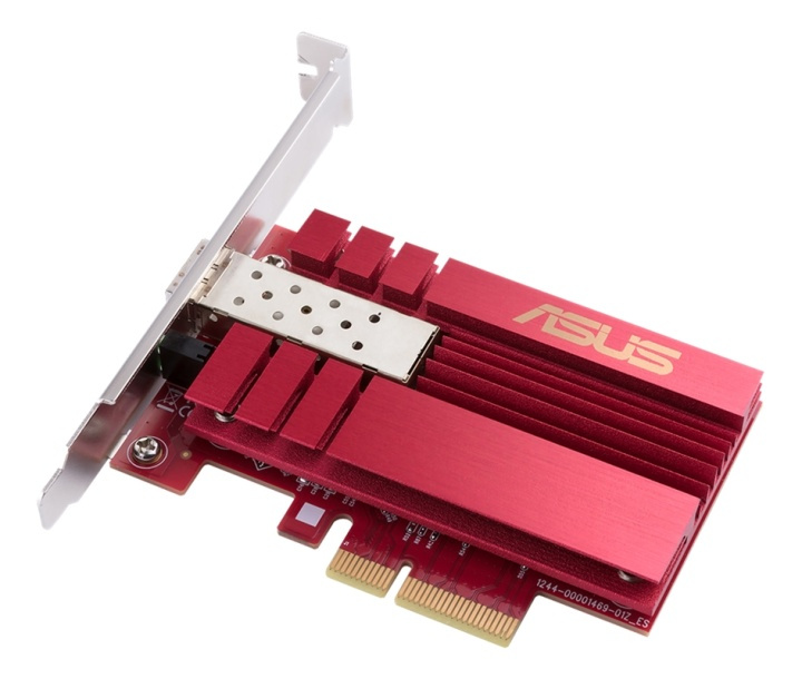 ASUS XG-C100F PCI Express 10-Gigabit SPF+ PCIe Network Adapter in de groep COMPUTERS & RANDAPPARATUUR / Netwerk / Netwerkkaarten / PCI Express Draadloos bij TP E-commerce Nordic AB (A17045)