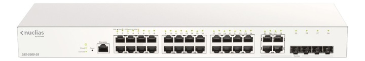 28-Port Gigabit Nuclias Smart Managed Switch including 4x 1G Combo Po in de groep COMPUTERS & RANDAPPARATUUR / Netwerk / Schakelaars bij TP E-commerce Nordic AB (A17064)