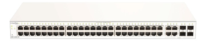 52-Port Gigabit Nuclias Smart Managed Switch including 4x 1G Combo Po in de groep COMPUTERS & RANDAPPARATUUR / Netwerk / Schakelaars / 10/100/1000Mbps bij TP E-commerce Nordic AB (A17067)