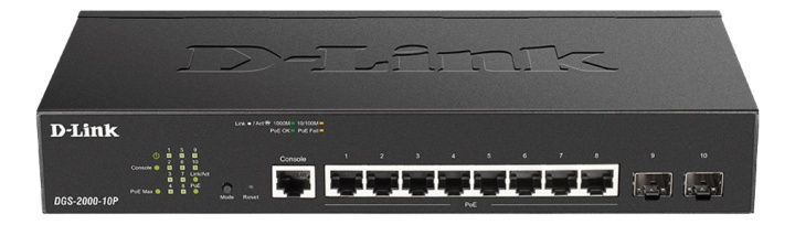 D-link 24-port Gigabit Managed Switch plus 4 Combo 1000BaseT/SFP in de groep COMPUTERS & RANDAPPARATUUR / Netwerk / Schakelaars bij TP E-commerce Nordic AB (A17075)