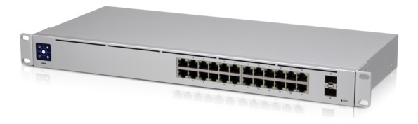 Unifi 24Port Gigabit Swith with SFP in de groep COMPUTERS & RANDAPPARATUUR / Netwerk / Schakelaars / 10/100/1000Mbps bij TP E-commerce Nordic AB (A17093)