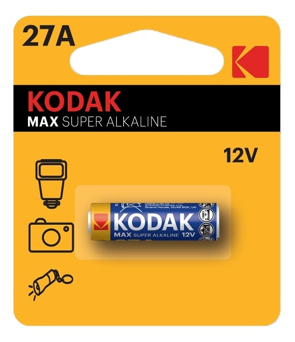 Kodak Kodak ULTRA Alkaline 27A batteries (1 pack) in de groep HOME ELECTRONICS / Batterijen & Opladers / Batterijen / Overigen bij TP E-commerce Nordic AB (A17171)