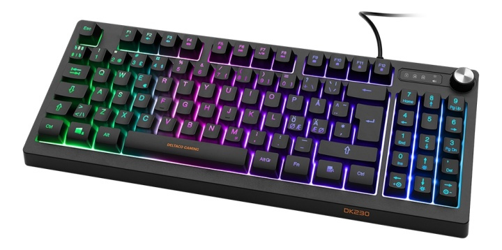 DELTACO GAMING DK in de groep COMPUTERS & RANDAPPARATUUR / GAMING / Toetsenborden bij TP E-commerce Nordic AB (A17303)