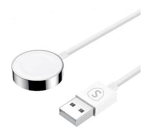 Sign magnetische oplader voor Apple Watch, 2,5 W, 1,2 m, wit in de groep SMARTPHONE & TABLETS / Training, thuis & vrije tijd / Apple Watch & Accessoires / Accessoires bij TP E-commerce Nordic AB (A17378)