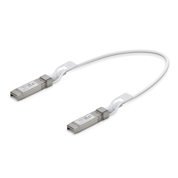 Ubiquiti Direct Attach Copper Cable SFP+ 10Gbps 0.5m in de groep COMPUTERS & RANDAPPARATUUR / Computerkabels / Netwerkkabels / Glasvezelbekabeling bij TP E-commerce Nordic AB (A17389)