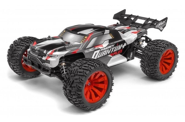 Maverick Quantum+ XT Flux 3S 1/10th Scale 4WD Electric, Red in de groep SPEELGOED, KINDER- & BABYPRODUCTEN / Op afstand bestuurbaar / Afstand bestuurbare auto\'s bij TP E-commerce Nordic AB (A17429)