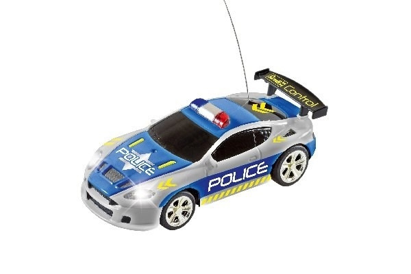 Revell Mini RC Car Police Electric in de groep SPEELGOED, KINDER- & BABYPRODUCTEN / Op afstand bestuurbaar / Afstand bestuurbare auto\'s bij TP E-commerce Nordic AB (A17466)