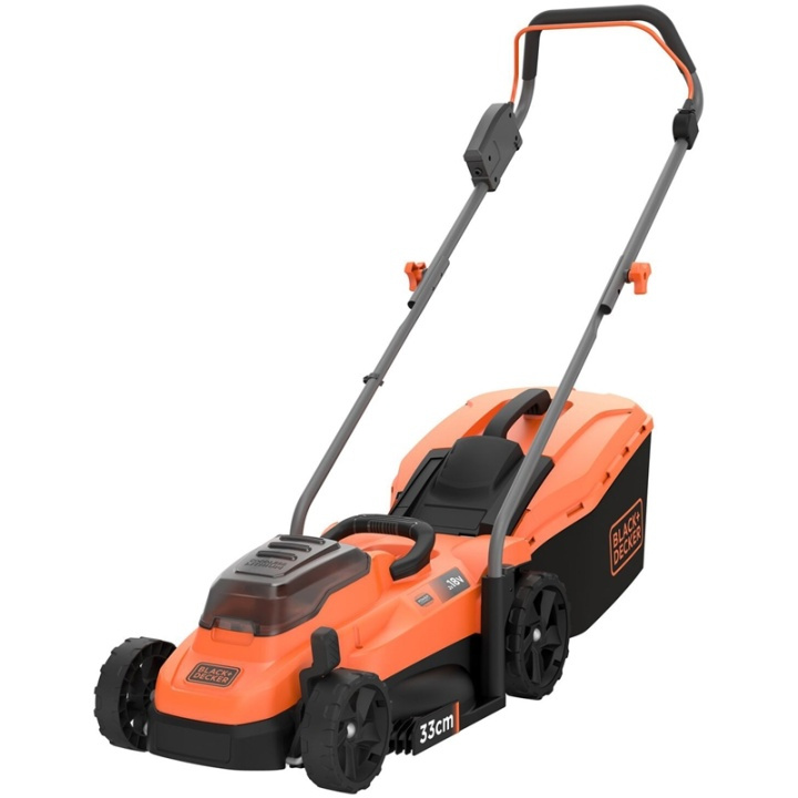 Black & Decker Gräsklippare 18V 33cm utan Bat in de groep HUISHOUDEN & TUIN / Tuinproducten / Tuingereedschap bij TP E-commerce Nordic AB (A17542)