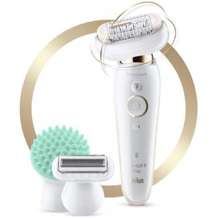 Braun Epilator Silk-Epil 9 Flex 9-02 in de groep BEAUTY & HEALTH / Haar & Styling / Ontharing / Epliators bij TP E-commerce Nordic AB (A17572)
