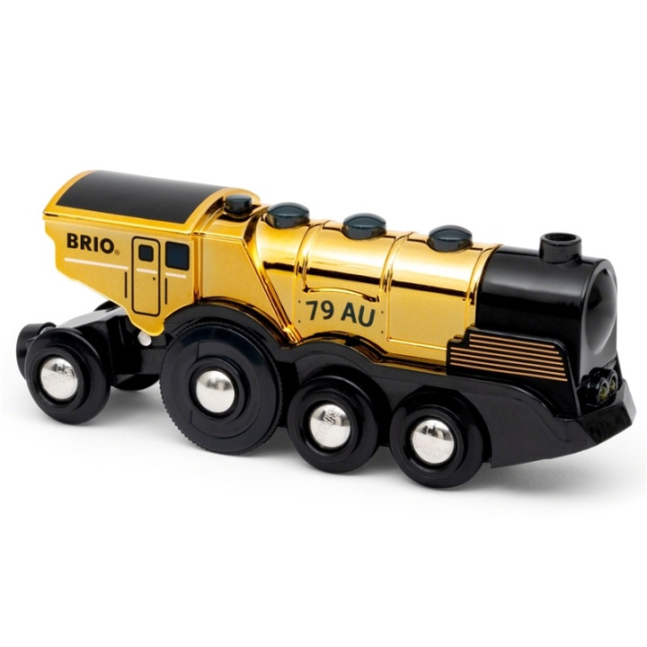 Brio 33630 Mighty Gold Action Locom in de groep SPEELGOED, KINDER- & BABYPRODUCTEN / Speelgoed / Bouwspeelgoed / Brio treinrails bij TP E-commerce Nordic AB (A17608)