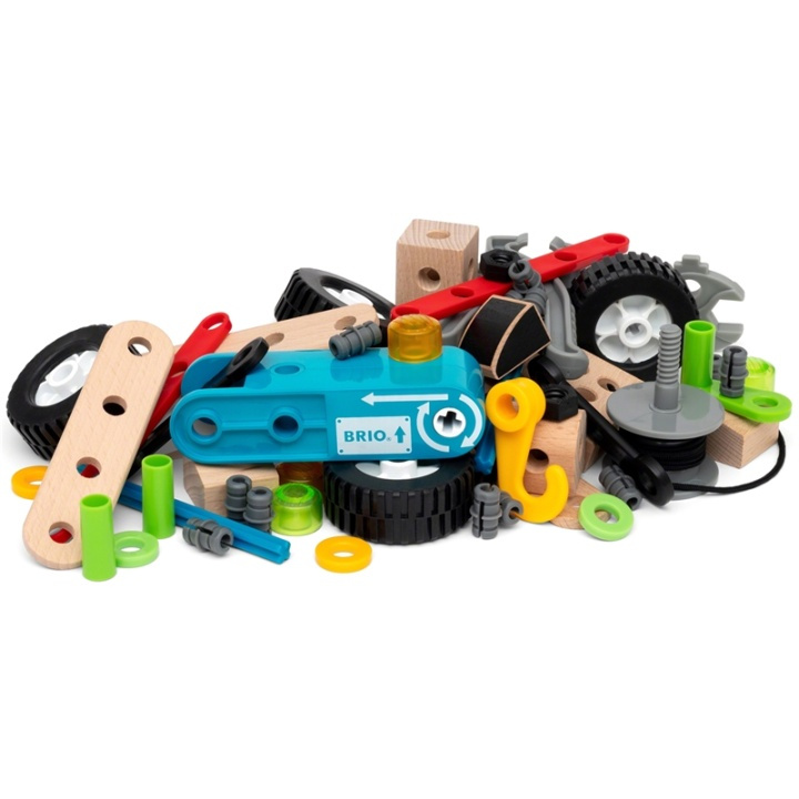 Brio 34595 Pull back Motor Set in de groep SPEELGOED, KINDER- & BABYPRODUCTEN / Speelgoed / Bouwspeelgoed / Brio treinrails bij TP E-commerce Nordic AB (A17613)