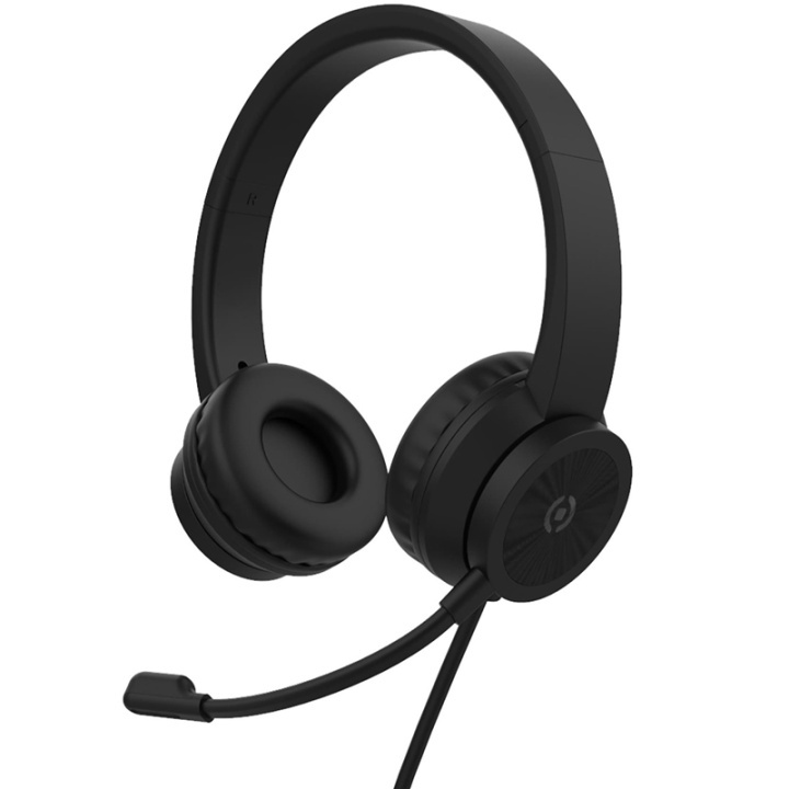Celly SWHeadset Stereo-headset 3,5 m in de groep COMPUTERS & RANDAPPARATUUR / Computeraccessoires / Koptelefoon bij TP E-commerce Nordic AB (A17661)