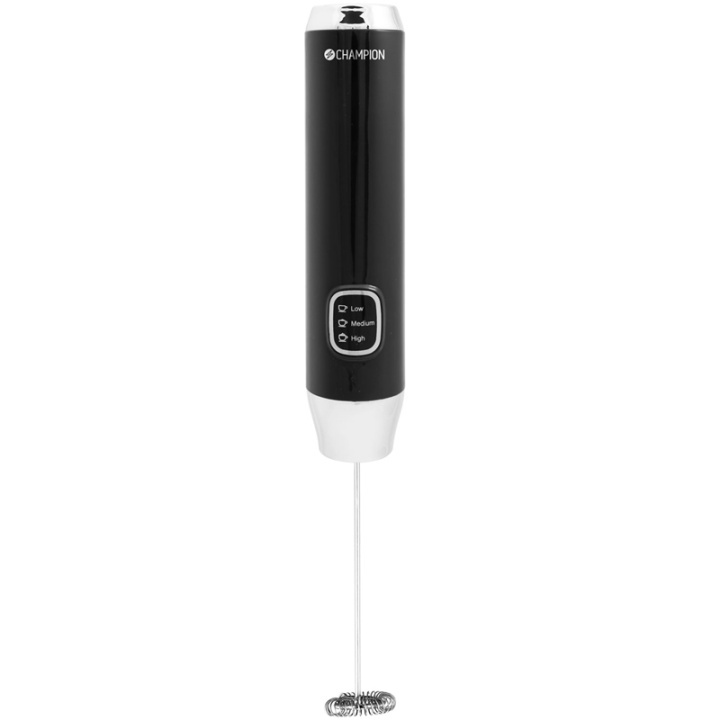 Champion Melkopschuimer Opschuimer MS110 Zwart in de groep HUISHOUDEN & TUIN / Huishoudelijke apparaten / Koffiezetapparaten en accessoires / Melkopschuimers bij TP E-commerce Nordic AB (A17690)