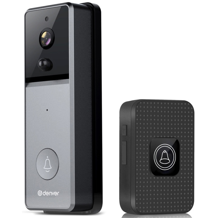 Denver SMART Video Doorbell Tuya-komp in de groep HUISHOUDEN & TUIN / Smart home / Deurbellen bij TP E-commerce Nordic AB (A17760)