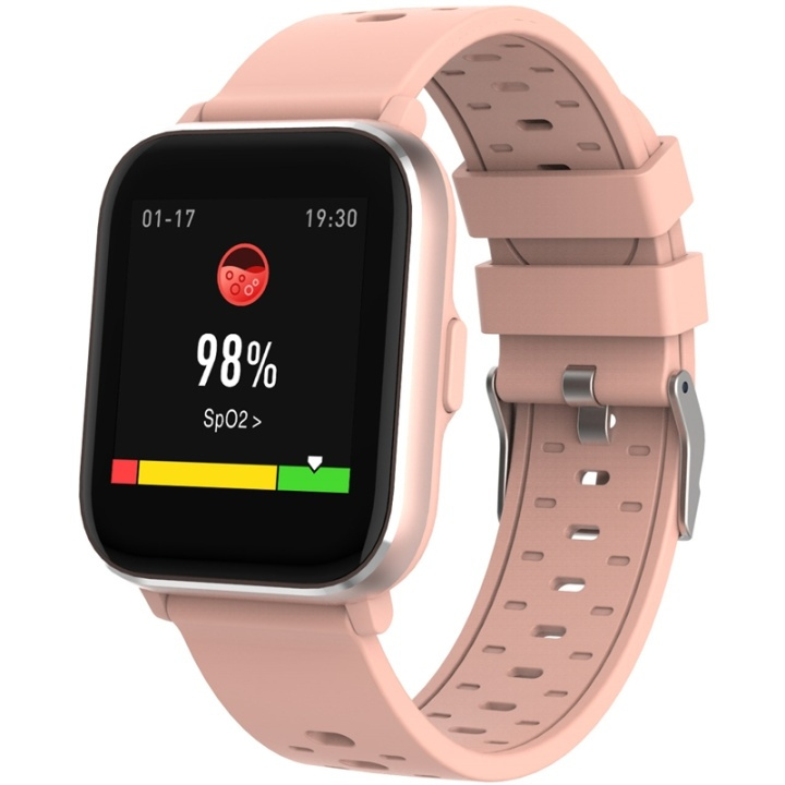 Denver Smartwatch med temp, syre och in de groep SPORT, VRIJE TIJD & HOBBY / Smartwatch & Activiteitsmeters / Smartwatches bij TP E-commerce Nordic AB (A17762)