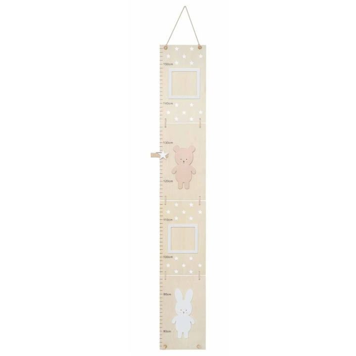Jabadabado Måttstock teddy & bunny in de groep SPEELGOED, KINDER- & BABYPRODUCTEN / Kinderkamer / Overige meubels bij TP E-commerce Nordic AB (A17840)