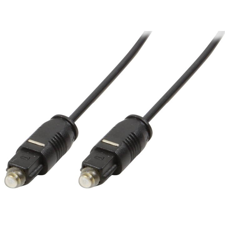 LogiLink Optisk Toslink-kabel SPDIF 0,5 in de groep HOME ELECTRONICS / Kabels & Adapters / Audio Analoog / Adapters bij TP E-commerce Nordic AB (A17909)