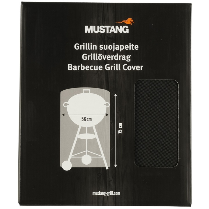 Mustang Överdrag Klotgrill 58cm Gourm in de groep HUISHOUDEN & TUIN / Tuinproducten / Barbecue & Accessoires bij TP E-commerce Nordic AB (A17927)