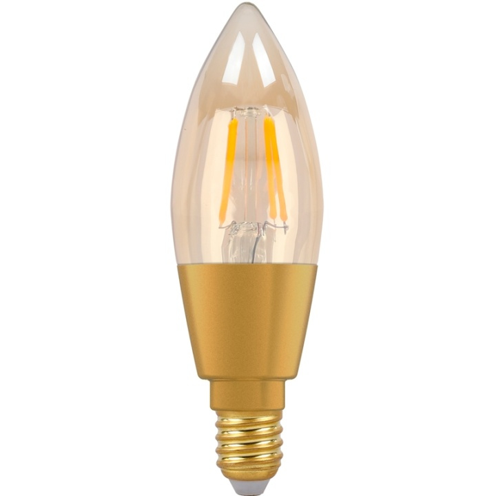 Smartline Filament LED-lampa E14 Kronlju in de groep HOME ELECTRONICS / Verlichting / LED-lampen bij TP E-commerce Nordic AB (A18070)