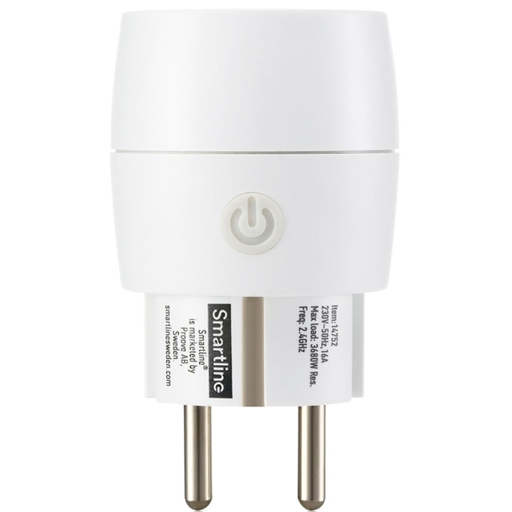 Smartline Smart plug max 3680W Bluetooth in de groep HUISHOUDEN & TUIN / Smart home / Smart plugs bij TP E-commerce Nordic AB (A18082)