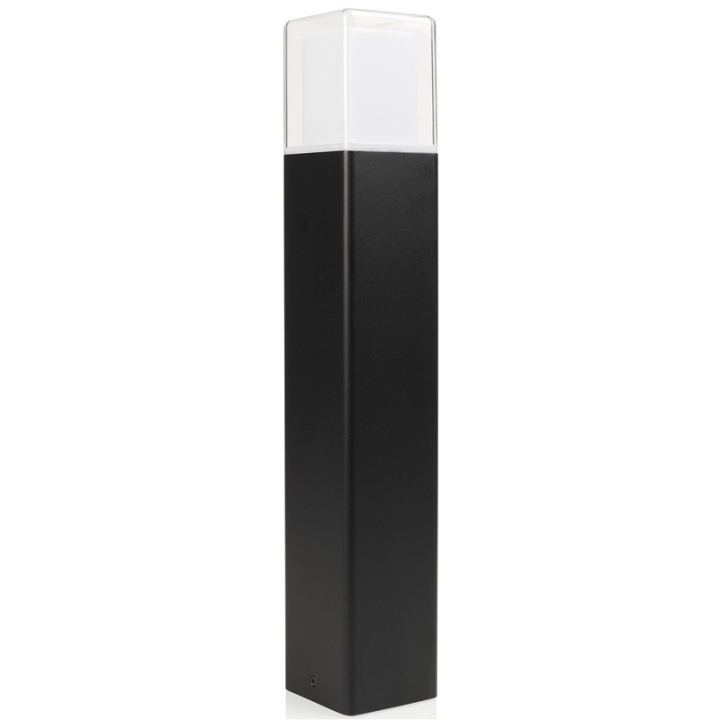 Smartwares Meerpaal Klein 50cm LED Aluminium Zwart in de groep HUISHOUDEN & TUIN / Elektriciteit & Verlichting / Buitenverlichting / Buitenwandlamp / Buitenwandlamp zonder sensor bij TP E-commerce Nordic AB (A18088)