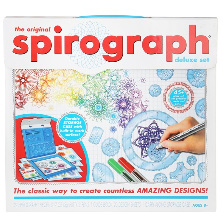 Spirograf De Luxe set in de groep SPEELGOED, KINDER- & BABYPRODUCTEN / Speelgoed / Tekenen & Tellen bij TP E-commerce Nordic AB (A18096)