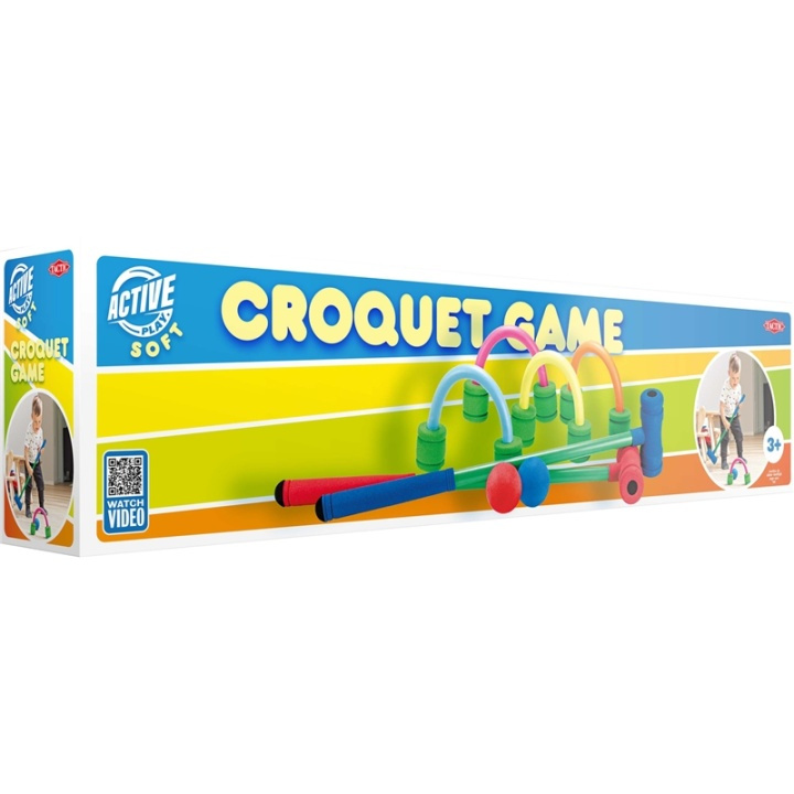 Tactic Soft Croquet Game in de groep SPEELGOED, KINDER- & BABYPRODUCTEN / Speelgoed / Bordspellen / Spellen voor buiten bij TP E-commerce Nordic AB (A18123)