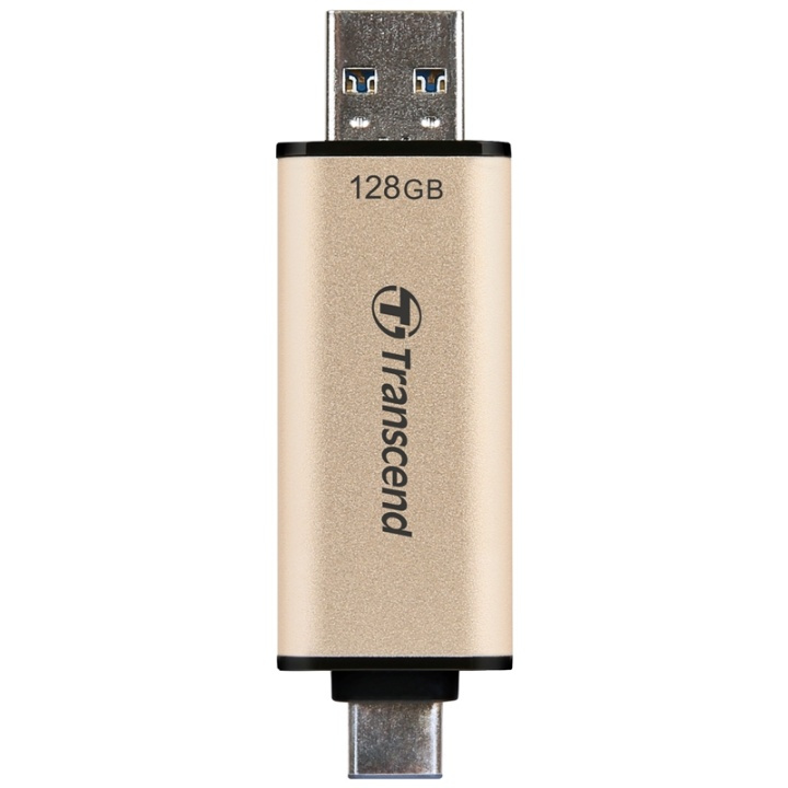 Transcend USB-minne JF930C 2-i-1 (USB3.2 in de groep HOME ELECTRONICS / Opslagmedia / USB-geheugen / USB 3.0 bij TP E-commerce Nordic AB (A18145)